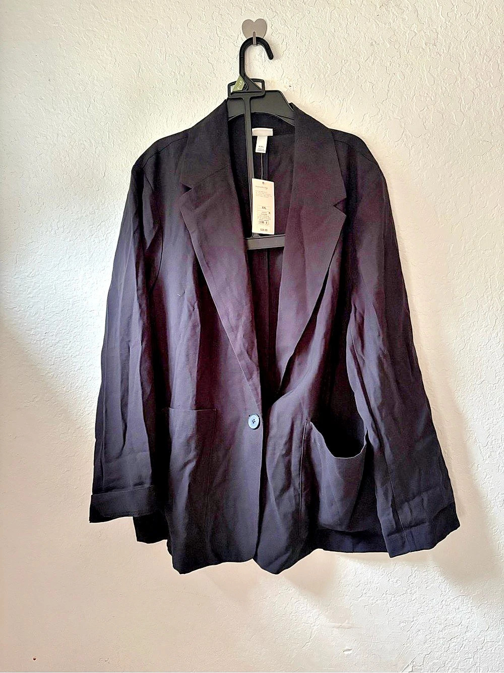 Universal Thread Women's Oversized Blazer Black Blazer